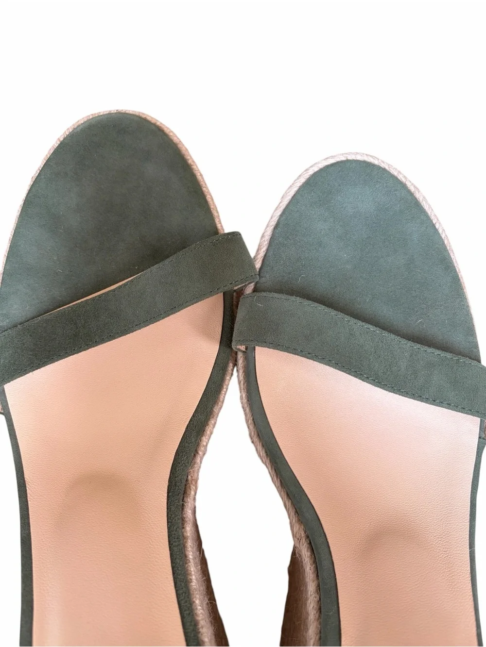 L’Agence Avice Ankle Strap Espadrille Platform Wedge Sandal